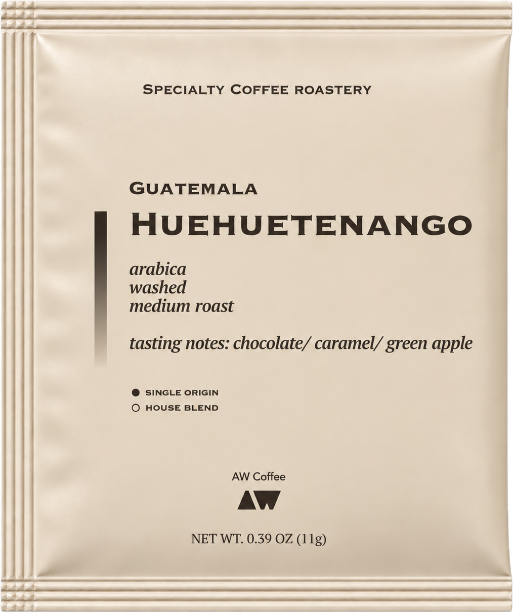 Kenya, Kirinyaga, Kamwangi AA, Washed, Drip Bag Coffee (10g) | Medium-Dark Roast